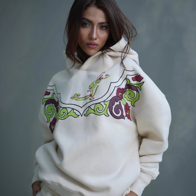 Ivory Garden Hoodie - Movement Store