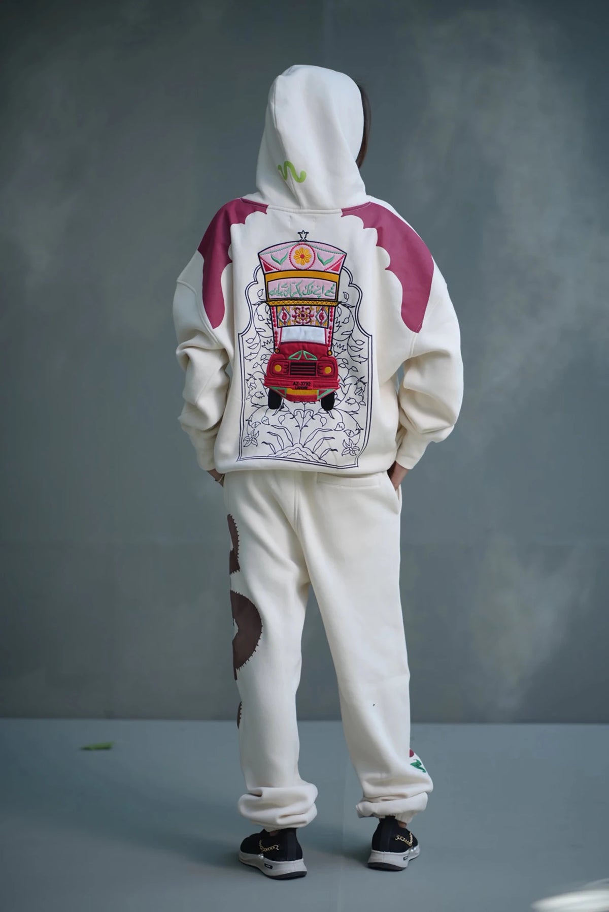 Ivory Garden Hoodie