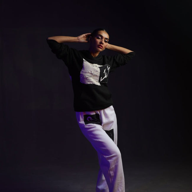 L-01 Shark & Bird - White Lower - Movement Store