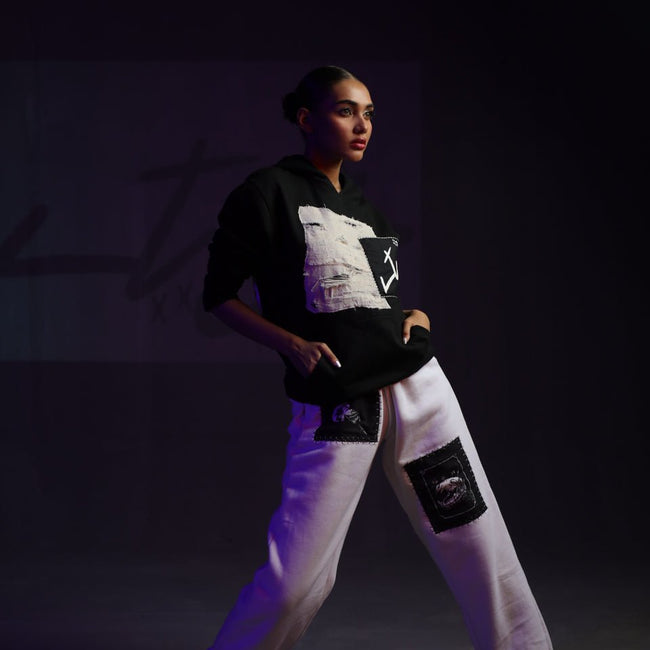 L-01 Shark & Bird - White Lower - Movement Store
