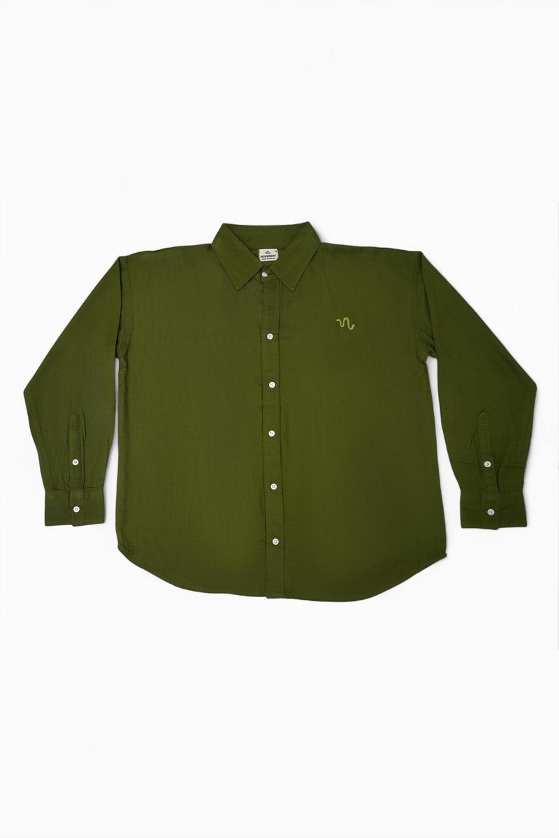 Coastal Breeze Shirt (Dark Green)