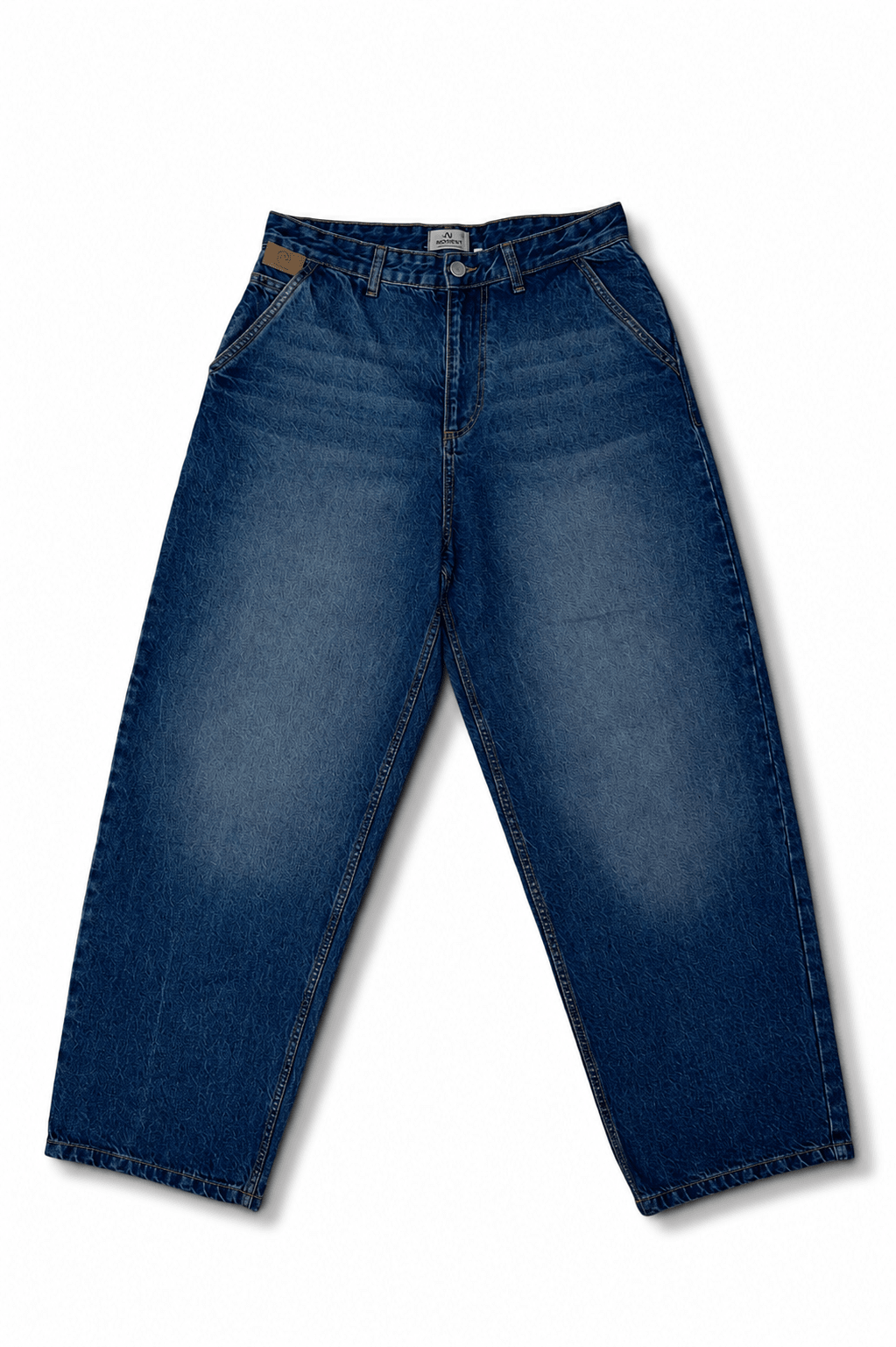 Midnight Wash Baggy Denim