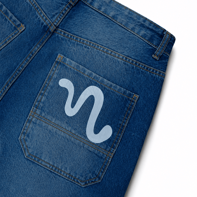 Midnight Wash Baggy Denim - Movement Store
