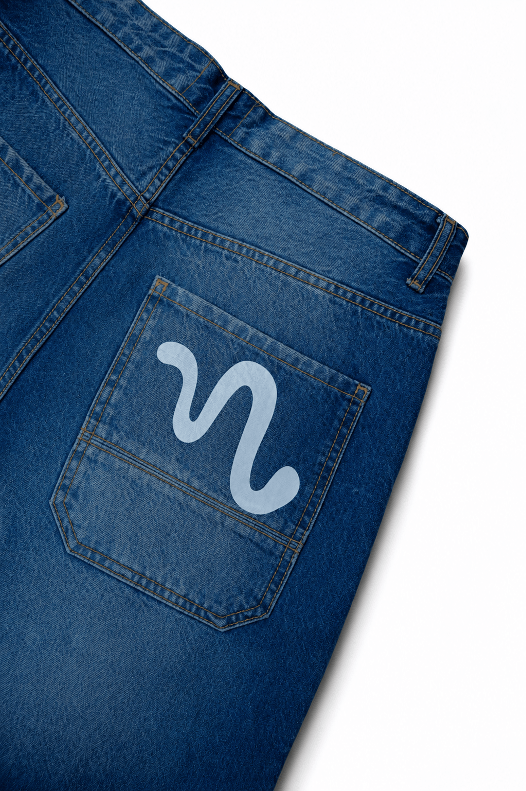 Midnight Wash Baggy Denim