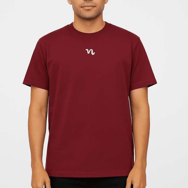 Movement Basic T-shirt (Maroon) - Movement Store