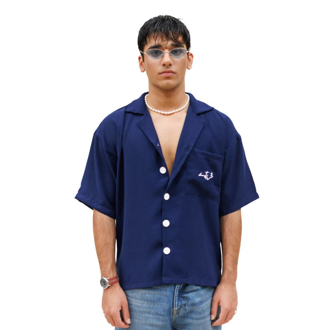 Navy Blue Shirt - Movement Store