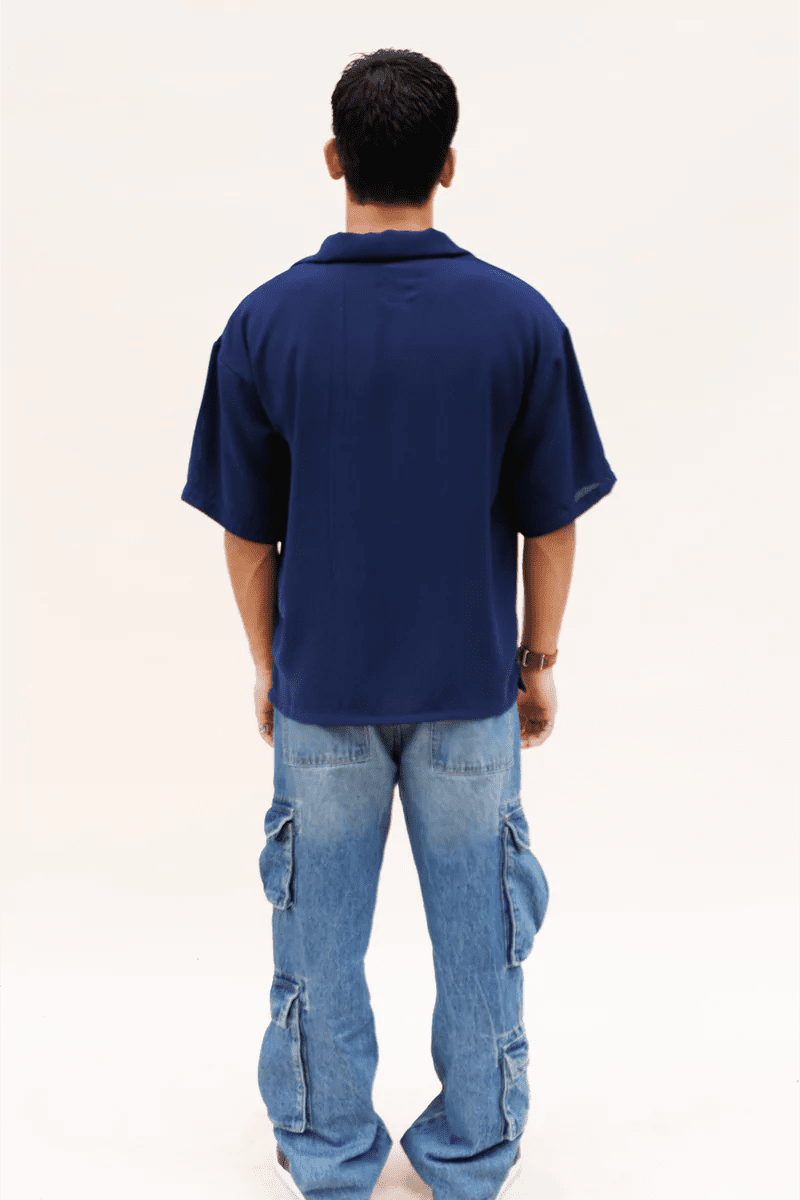 Navy Blue Shirt