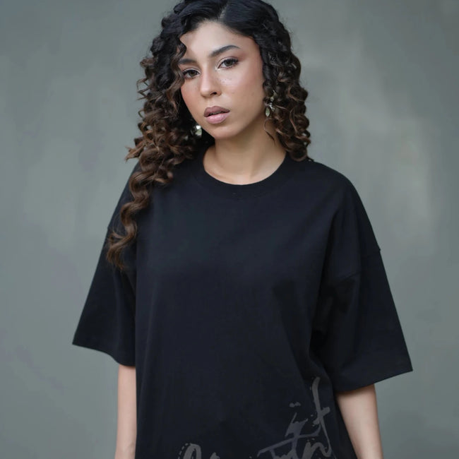 Noir Botanical Tee - Movement Store