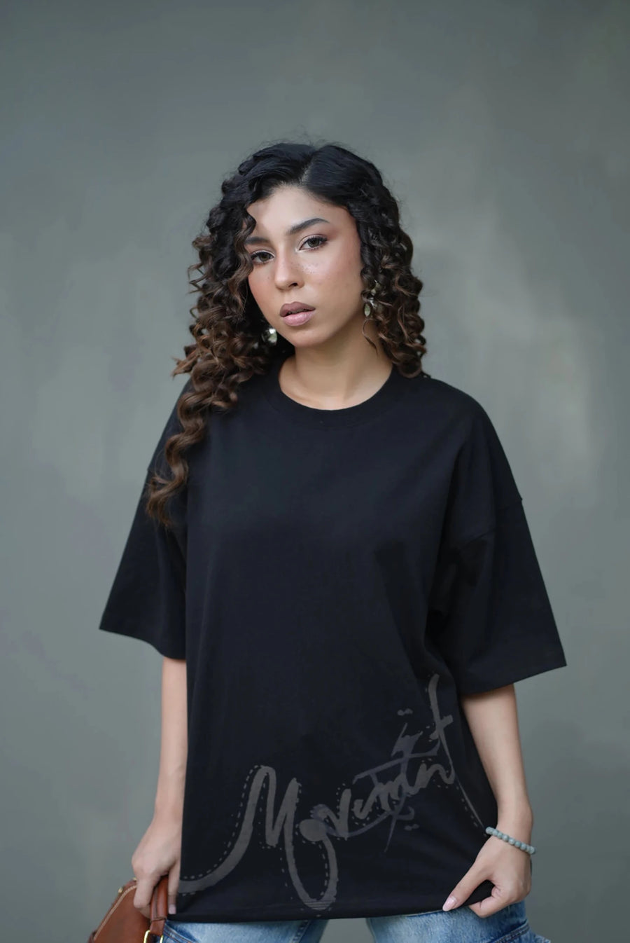 Noir Botanical Tee