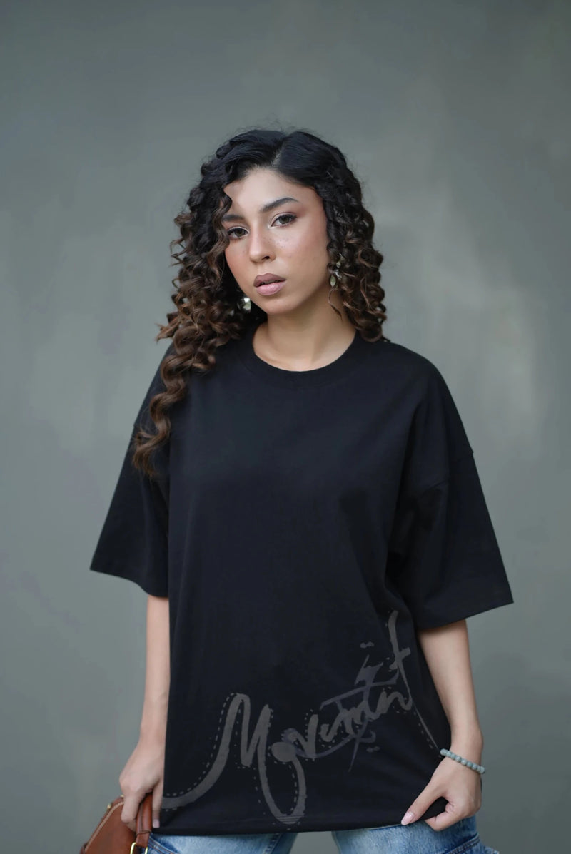 Noir Botanical Tee