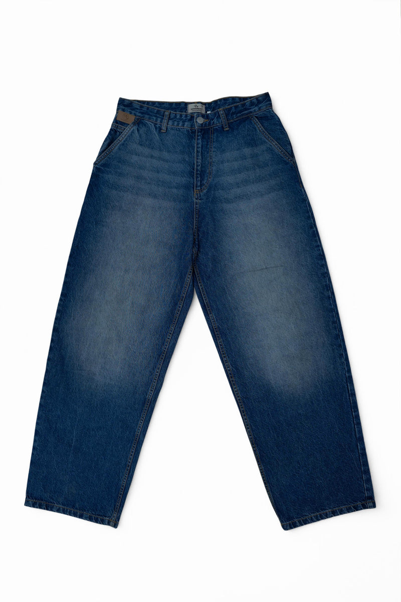 Midnight Wash Baggy Denim