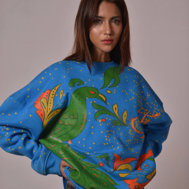 Peacock Atlas Sweat-shirt - Movement Store