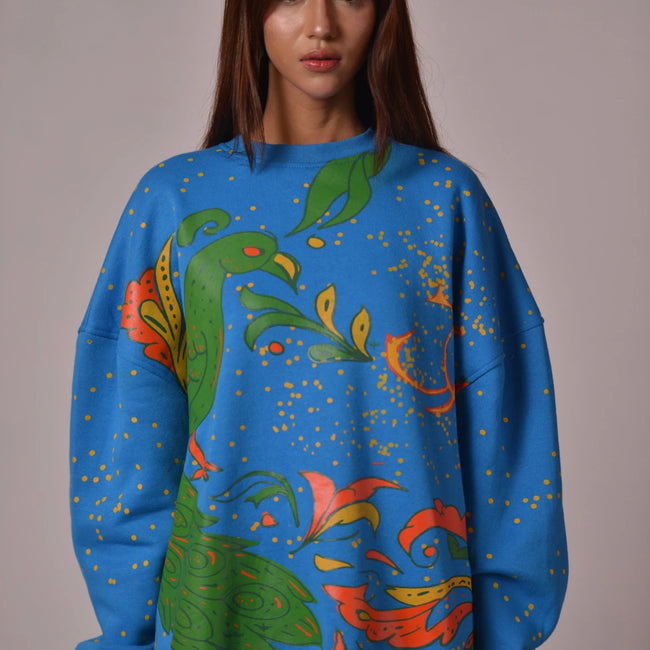 Peacock Atlas Sweat-shirt - Movement Store