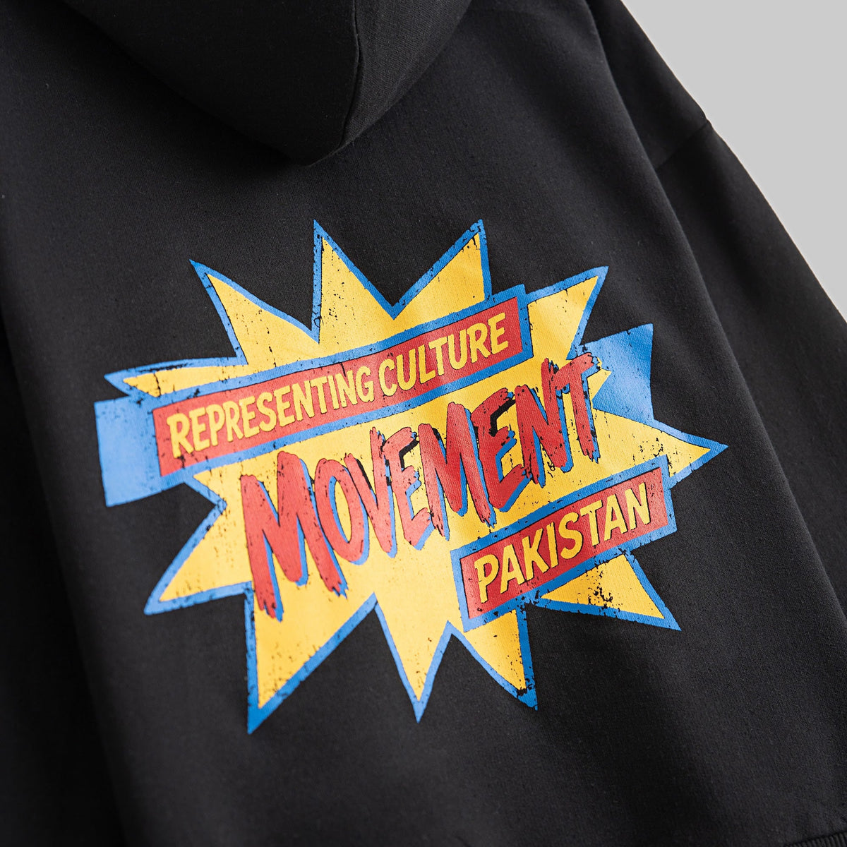 POW ARCHIVE HOODIE BLACK