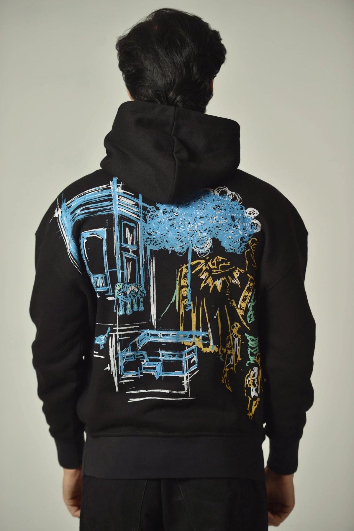 Raw Canvas Hoodie