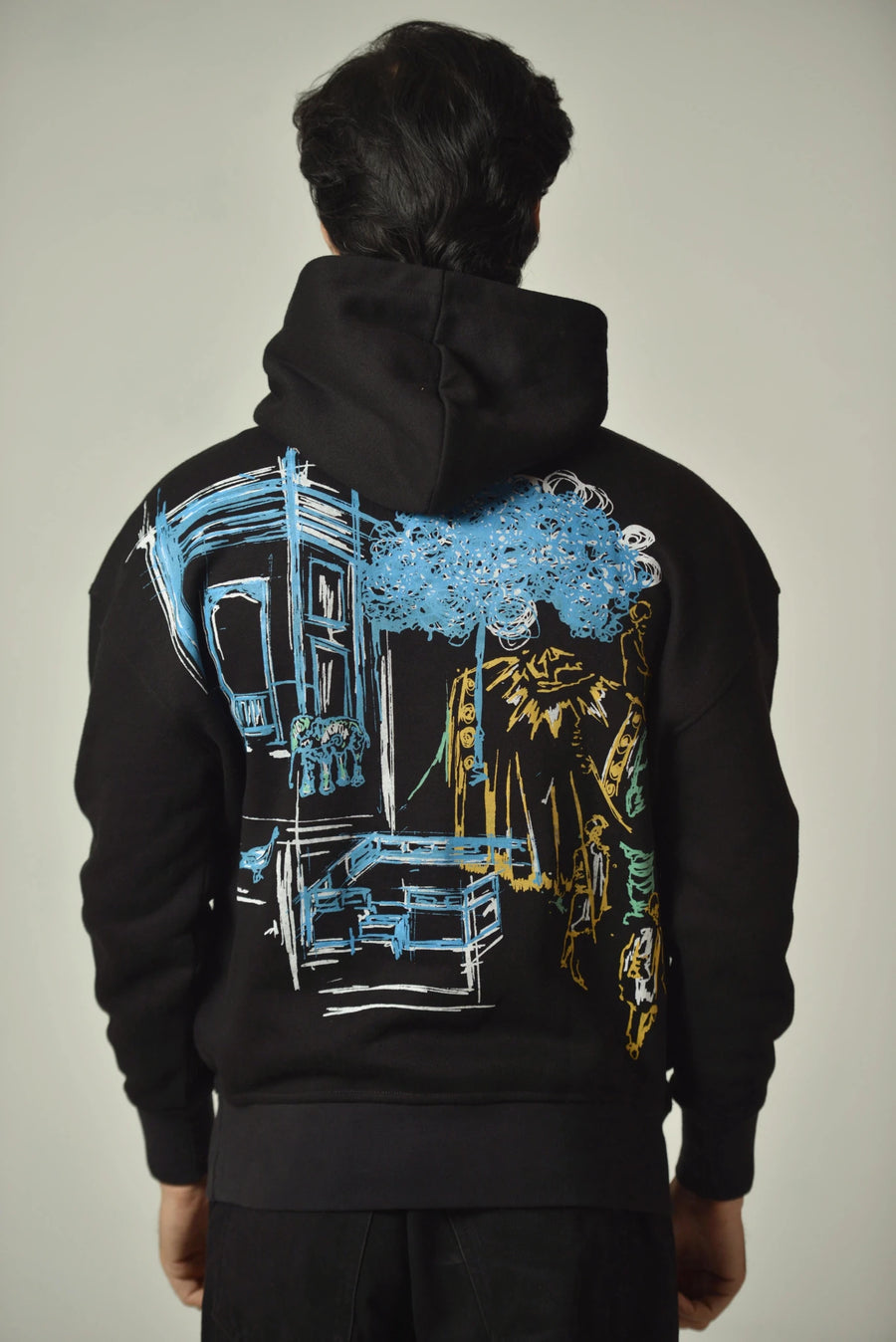 Raw Canvas Hoodie