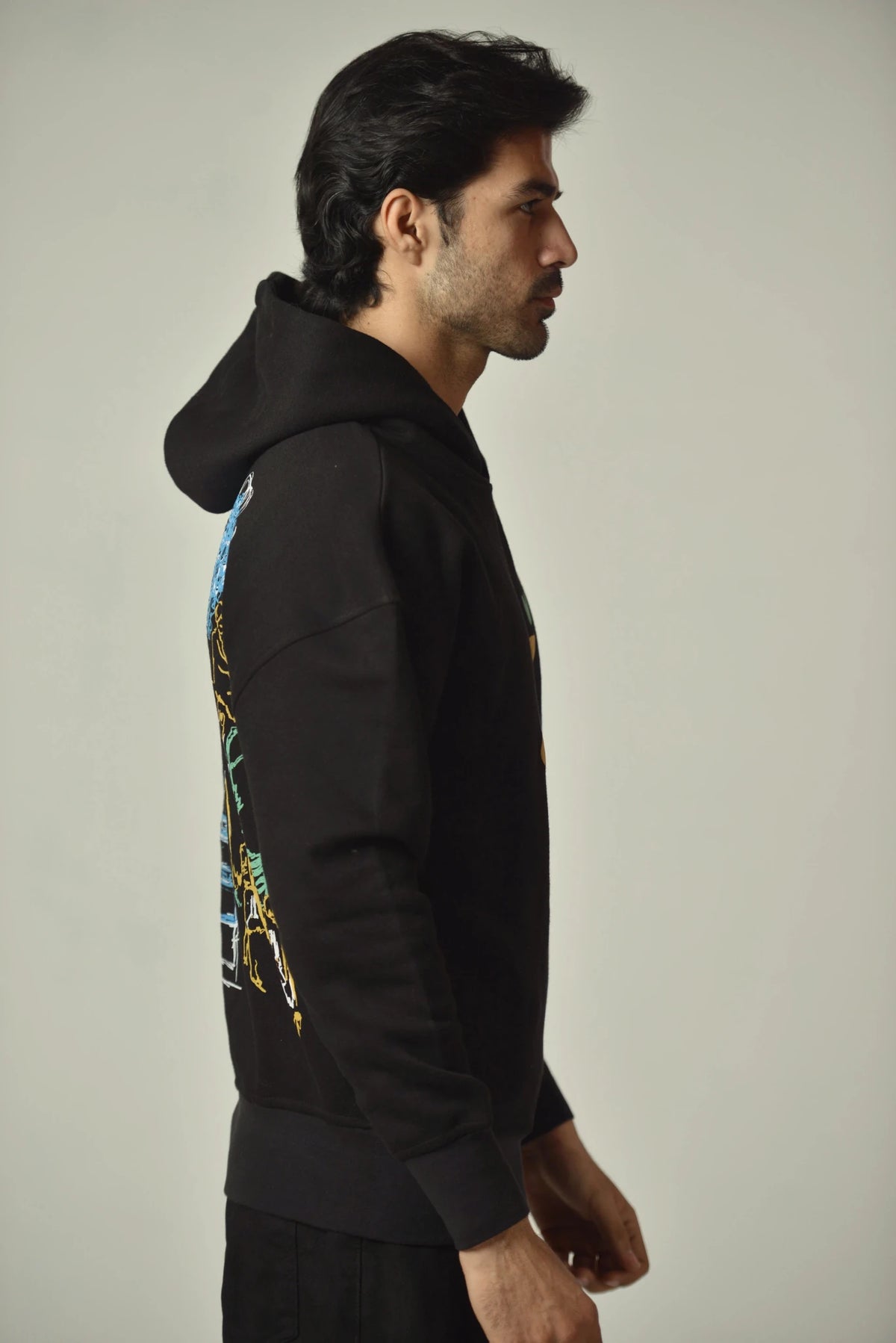 Raw Canvas Hoodie