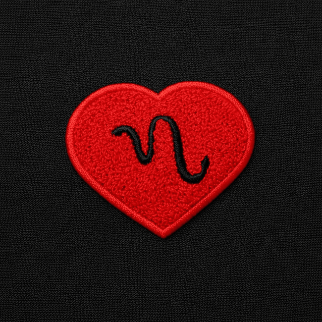 Soft heart - Black - Movement Store