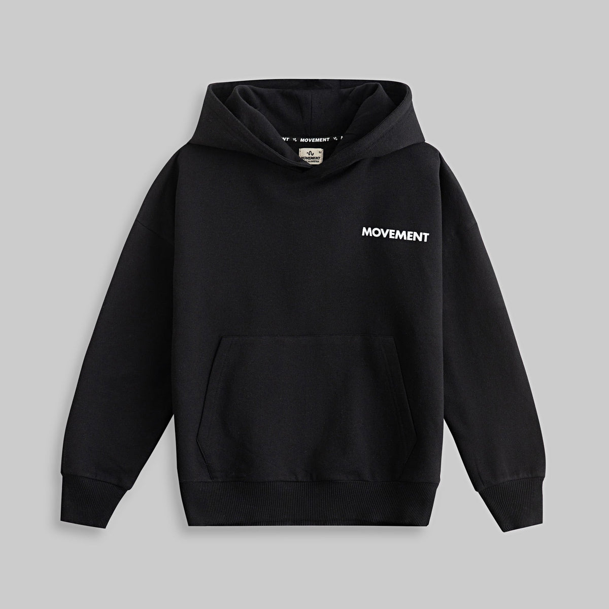 STANDARD CORE HOODIE BLACK