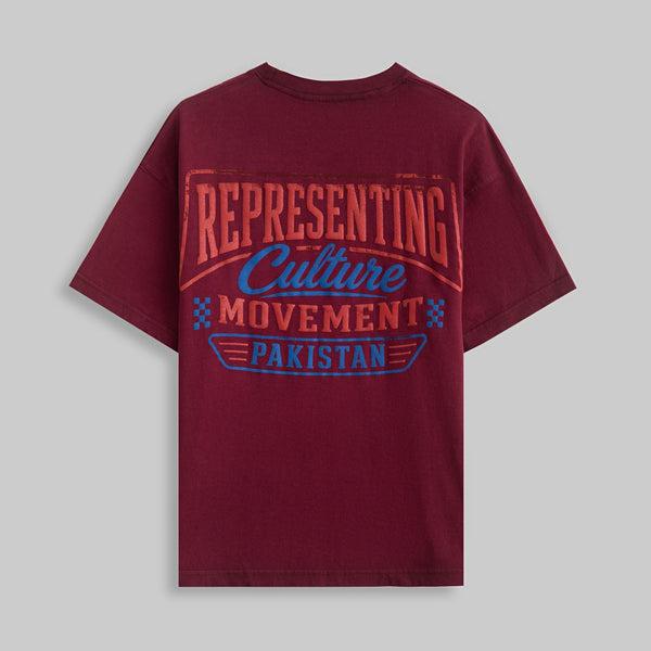 STANDARD CORE TEE MAROON