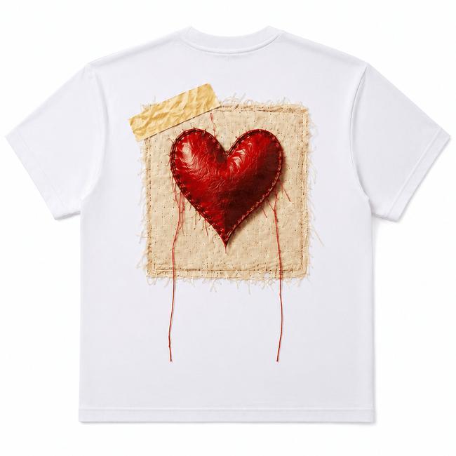 Stitched Heart Tee - Movement Store
