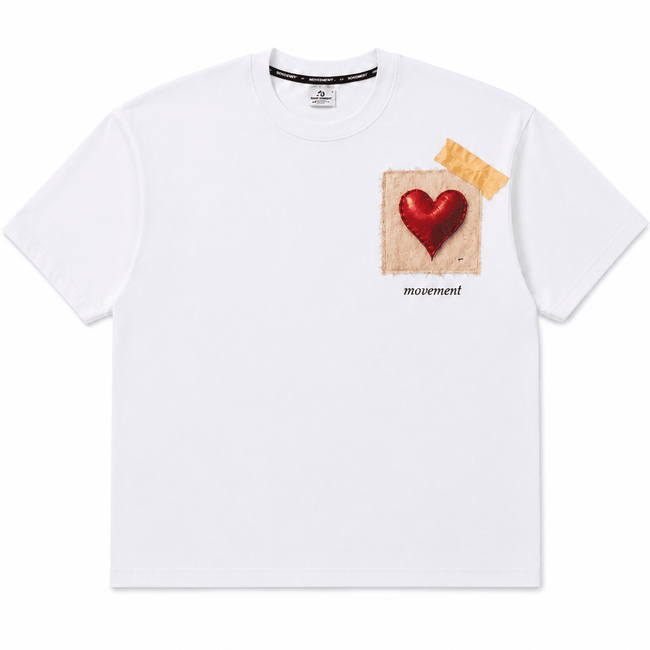 Stitched Heart Tee - Movement Store