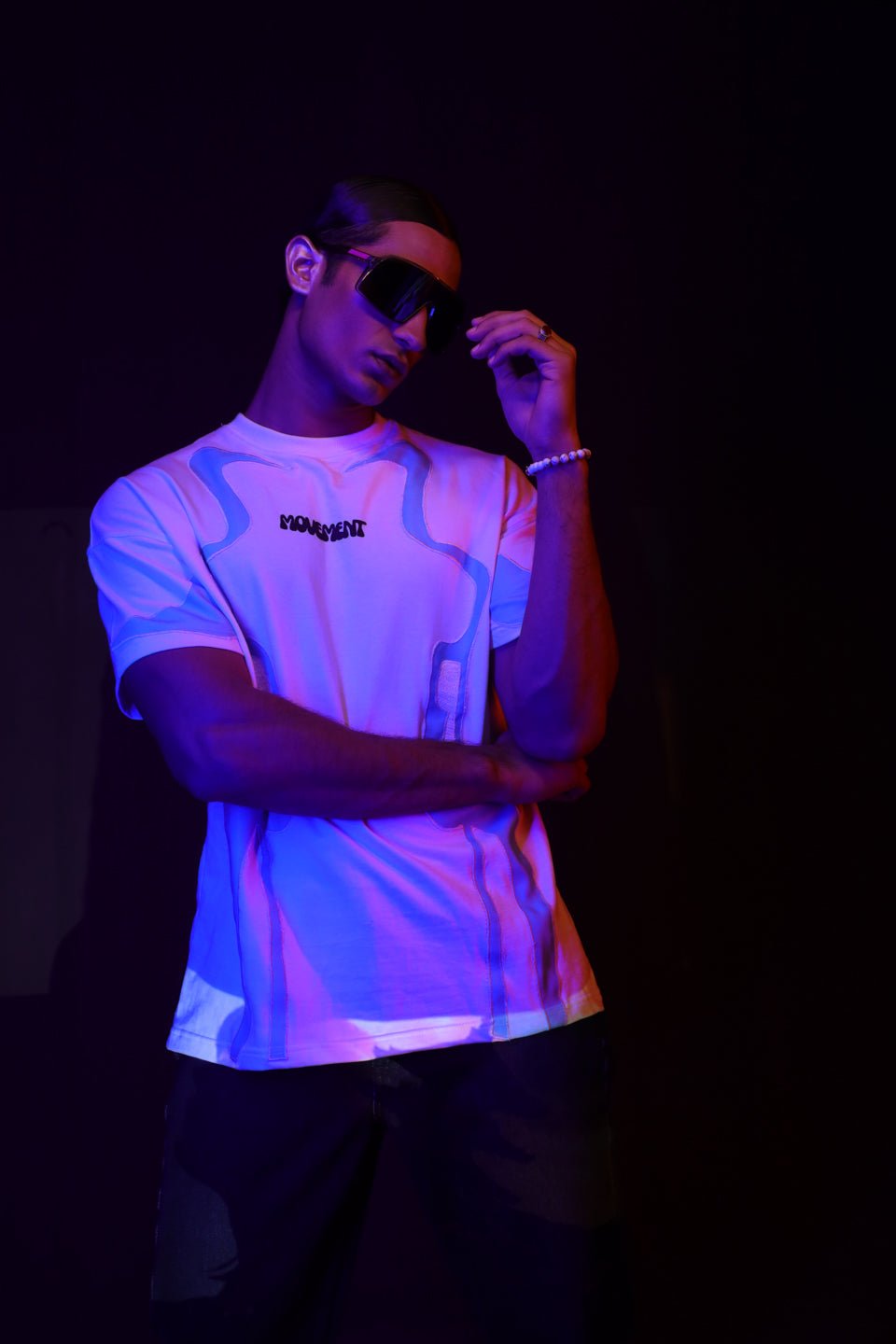 T-05: Blue Applique Tee