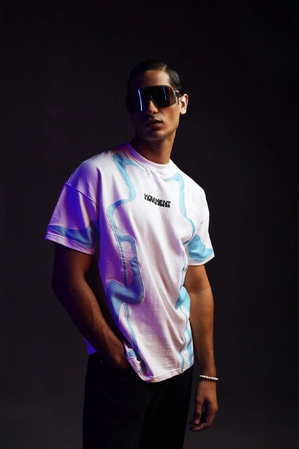 T-05: Blue Applique Tee