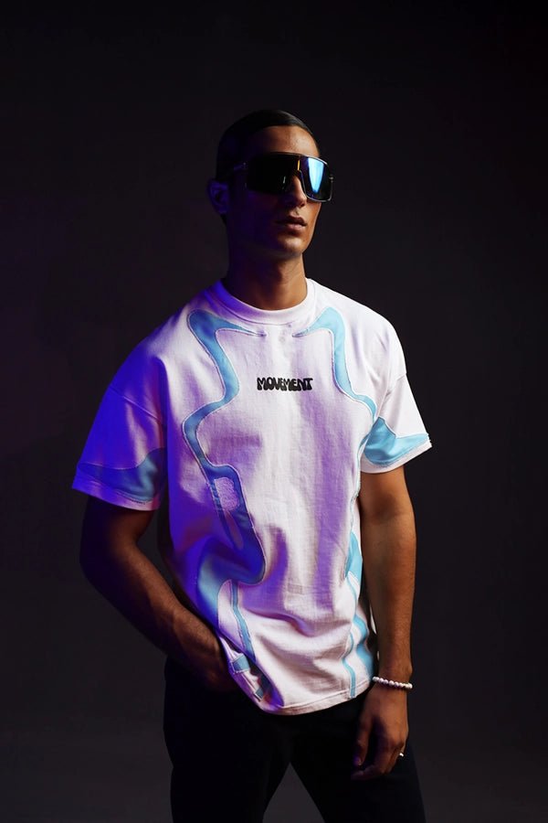 T-05: Blue Applique Tee