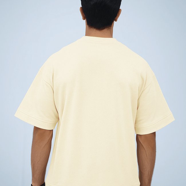 Tehreek — Classic Oversized Tee (Cream) - Movement Store