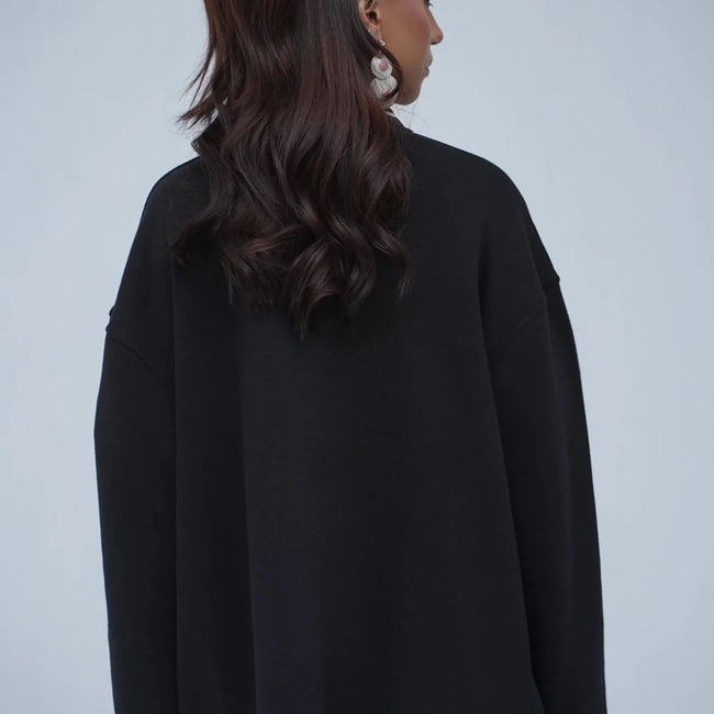 Tehreek Varsity Jacket (Black) - Movement Store