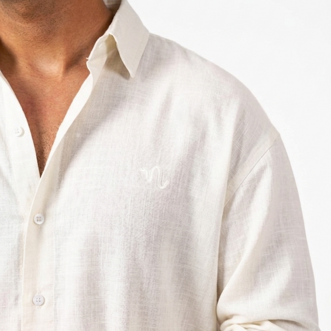 Coastal Breeze Shirt (White)